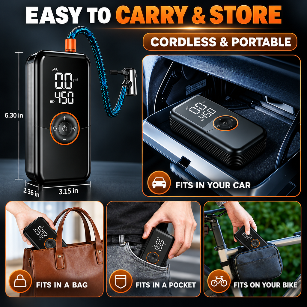 Portable Tire Inflator