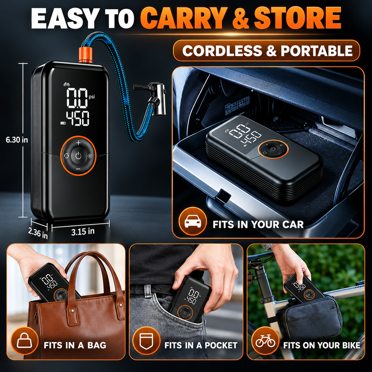 Portable Tire Inflator