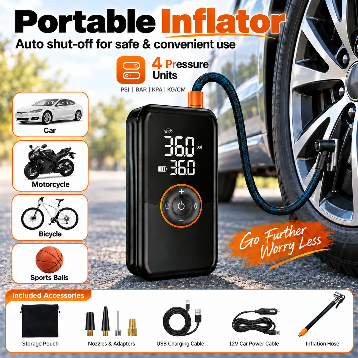 Portable Tire Inflator