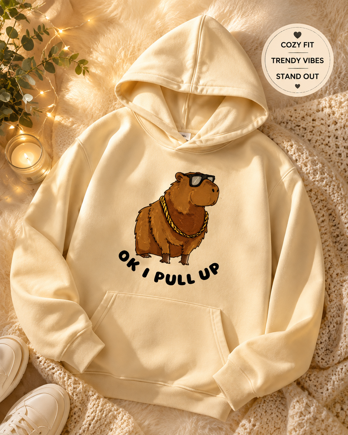 The Cozy Capybara™ Hoodie
