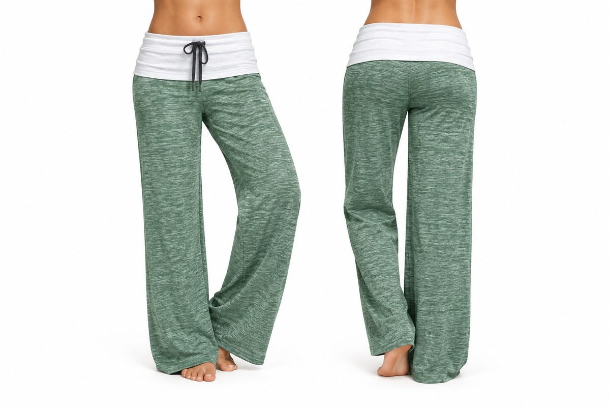 Women’s Fold-Over Lounge Pants - Free US Shipping