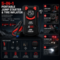5-in-1 Portable Jump Starter & Tire Inflator