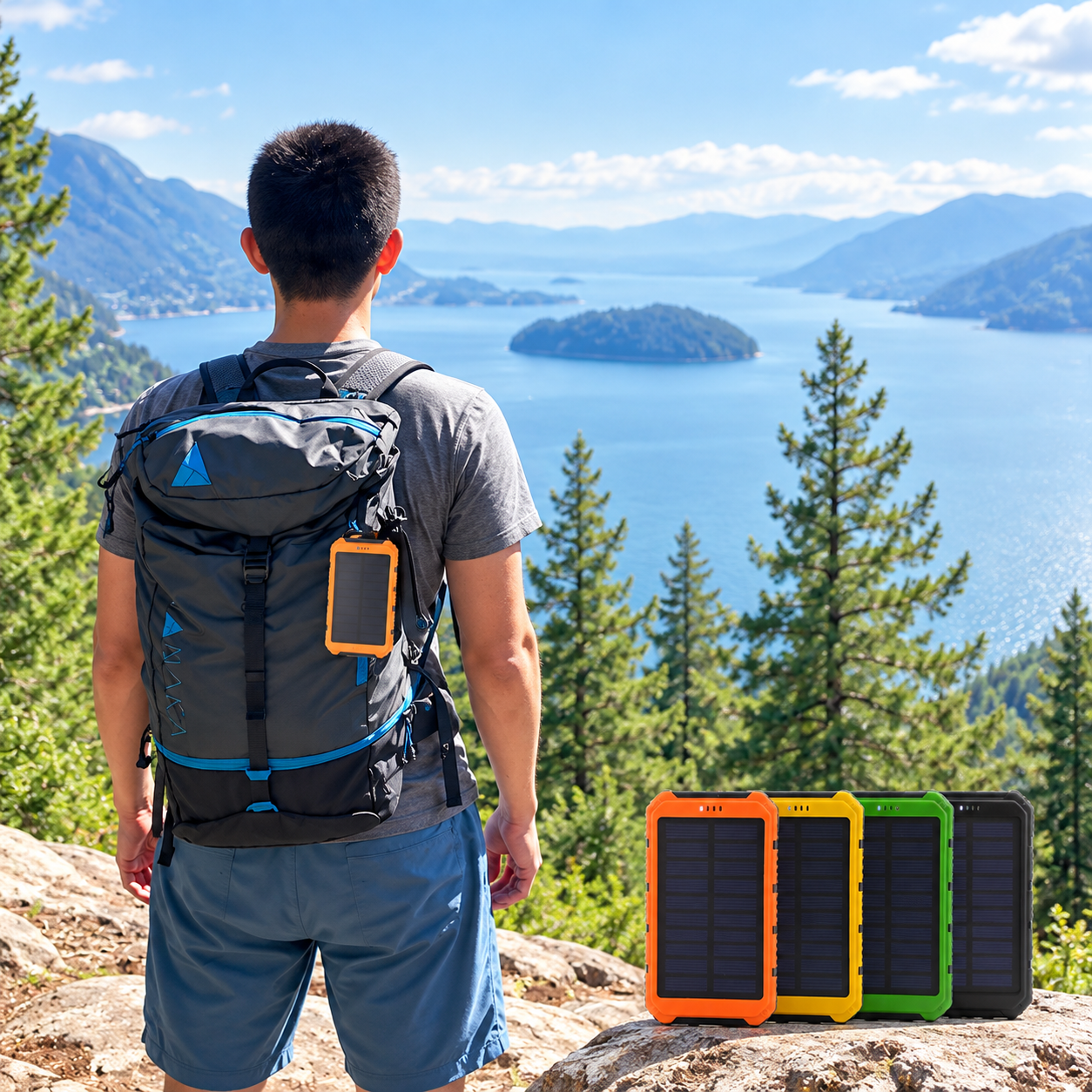 Portable Solar Power Bank
