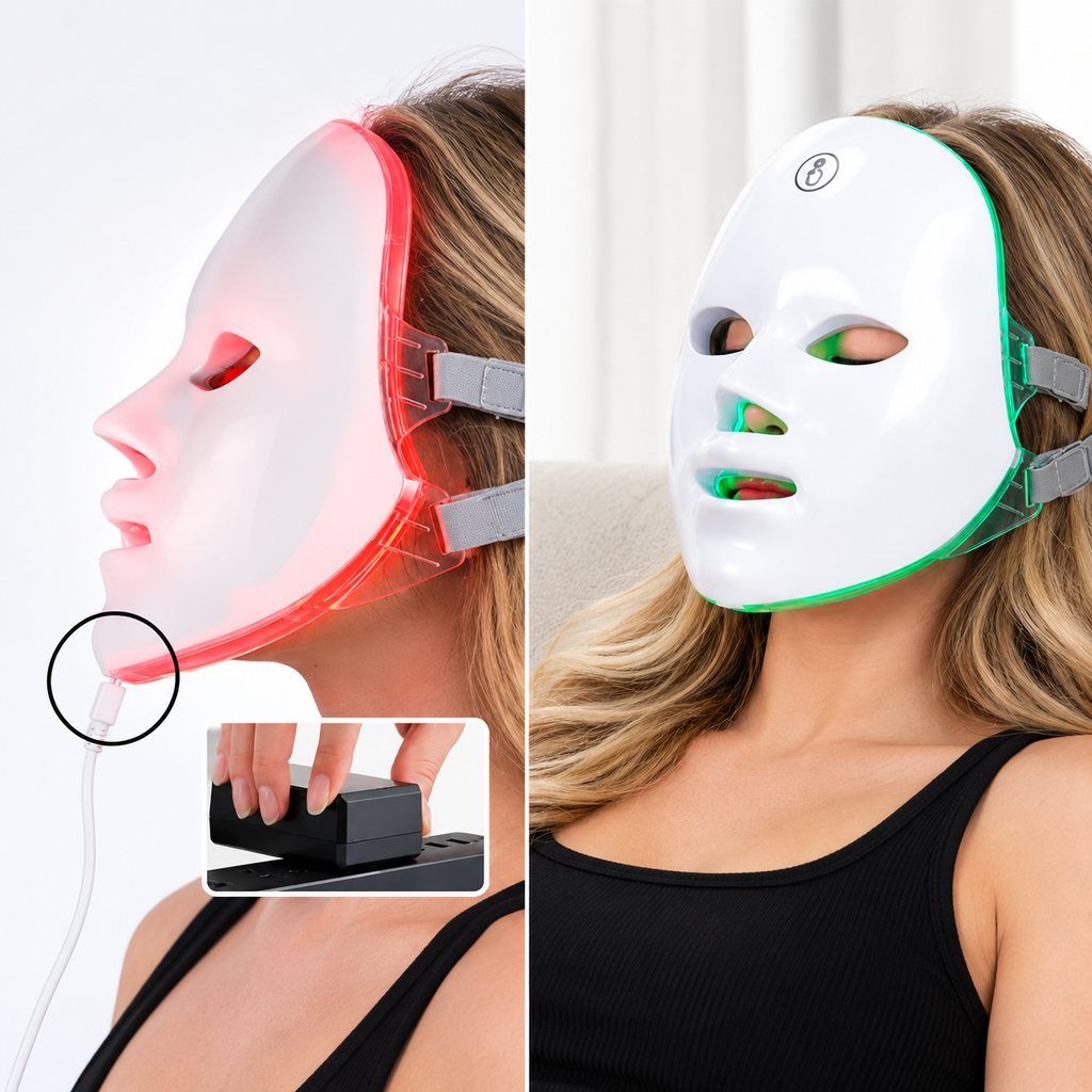 LED Light Therapy Mask 7-Color -                                 Free US Shipping